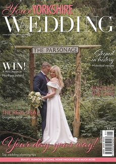 Cover of the January/February 2023 issue of Your Yorkshire Wedding magazine