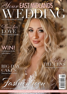 Cover of the August/September 2022 issue of Your East Midlands Wedding magazine