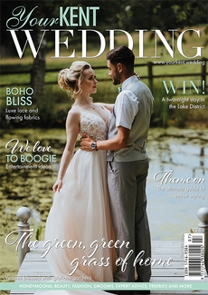 Cover of the July/August 2022 issue of Your Kent Wedding magazine