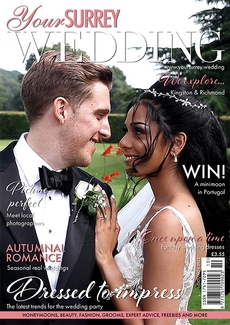 Cover of the October/November 2022 issue of Your Surrey Wedding magazine
