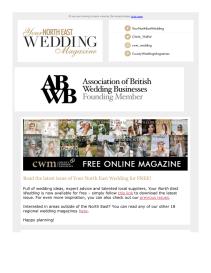 Your North East Wedding magazine - April 2022 newsletter