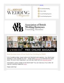 Your North East Wedding magazine - September 2022 newsletter