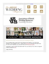 Your North East Wedding magazine - November 2022 newsletter