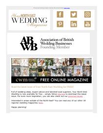 Your North East Wedding magazine - January 2023 newsletter