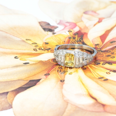 With conscious consumerism on the rise, brides are charmed by The Vintage Ring Company