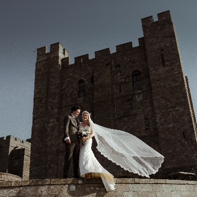 Wedding News: Bamburgh Castle boasts sweeping sea views of the Northumberland coastline