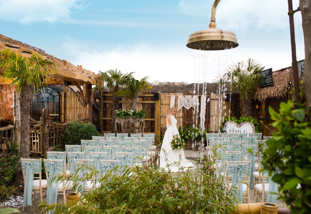 The stunning ceremony space at The Palm
