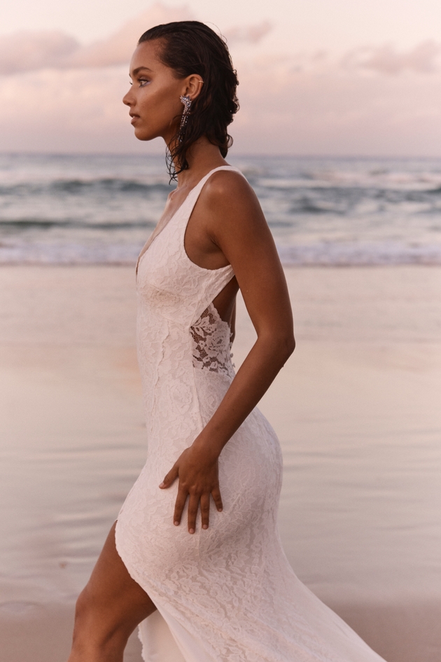 Grace Loves Lace has unveiled its first eco wedding gown and has most pinned dress