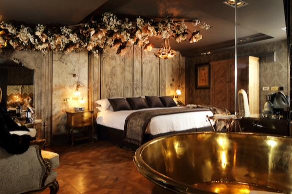 One of the 10 stylish bedrooms at The Impeccable Pig