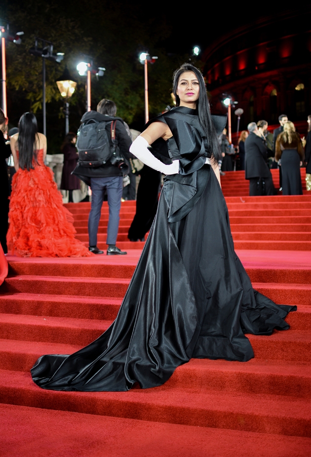 Bridal designer Sanyukta walks the red carpet at Fashion Awards 2022 in one of her gowns