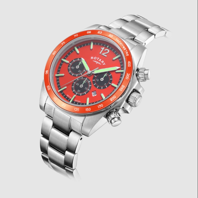 Red watch from The Henley Collection