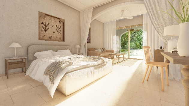 Bedroom at Parga Beach Resort